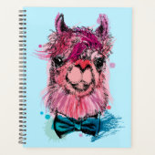 Cute Pink Llama Planner (Voorkant)