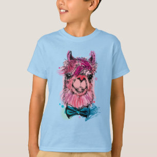 Cute Pink Llama T-shirt