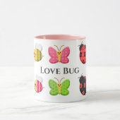 Cute Pink Love Bug Mok (Midden)