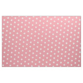 Cute Pink Lucky Clover White Stippen Pattern Stof (Fat Quarter)