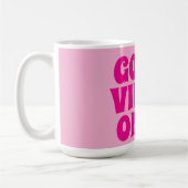 cute pink mug that just instantly makes you smile koffiemok (Links)