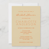 Cute Pink Oranje Mid Mod Geometric Vrijgezellenfee Kaart (Voorkant)