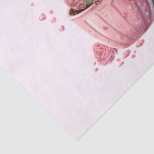 Cute Pink Owl in een Cup Tissuepapier (Detail)