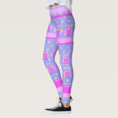 Cute Pink Owl Leggings (Links)