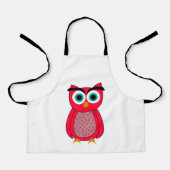 Cute Pink Owl Schort (Voorkant)