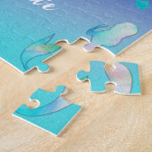 Cute Pink Paarse Blauwgroen Mermaids Meisjes Geper Legpuzzel (Zijkant)