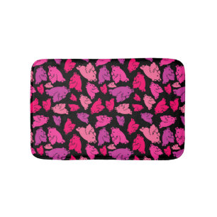 Cute Pink Pattern Badmat
