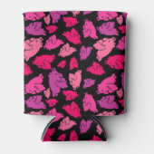 Cute Pink Pattern Blikjeskoeler (Voorkant)