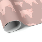 Cute Pink Pattern Cadeaupapier (Rol Hoek)