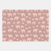 Cute Pink Pattern Inpakpapier Vel (Voorkant)