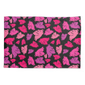 Cute Pink Pattern Kussensloop (Achterkant)