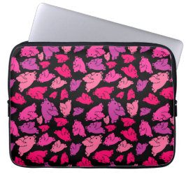 Cute Pink Pattern Laptop Sleeve