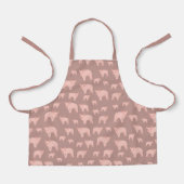 Cute Pink Pattern Schort (Voorkant)