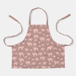 Cute Pink Pattern Schort