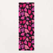 Cute Pink Pattern Yogamat (Voorkant)