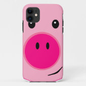 Cute Pink Pig Case-Mate iPhone Case (Achterkant)
