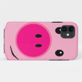 Cute Pink Pig Case-Mate iPhone Case (Achterkant (horizontaal))