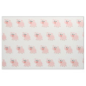 Cute Pink Pig Stof (Fat Quarter)