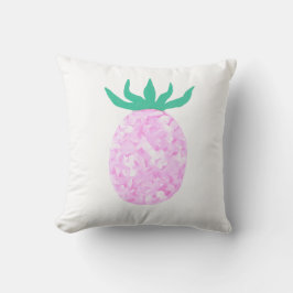 Cute Pink Pineapple Kussen