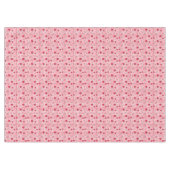 Cute Pink Red Strawberry Pset Pattern Tafelkleed (Voorkant (Horizontaal))