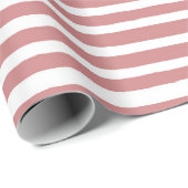 Cute Pink Scandinavian kerstwrapping Paper Cadeaupapier (Rol Hoek)
