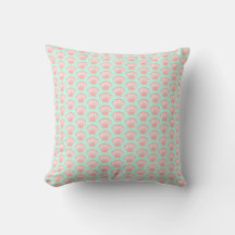 Cute Pink Seashell Pattern Illustratie