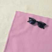 Cute Pink Shades Ombre Beach Towel Strandlaken (In situ)