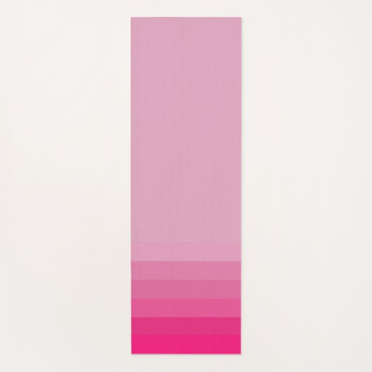 Cute Pink Shades Yoga Exercise Mat (Voorkant)