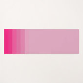 Cute Pink Shades Yoga Exercise Mat (Voorkant (horizontaal))