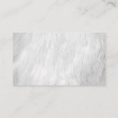 Cute Pink Shimmer Dog Pet Grooming Service Visitekaartje (Achterkant)