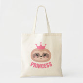 Cute Pink Sloth Princess Tassen Bag (Voorkant)