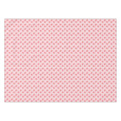 Cute Pink Strawberry Gingham Picnic Tafelkleed (Voorkant (Horizontaal))