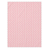 Cute Pink Strawberry Gingham Picnic Tafelkleed (Voorkant)