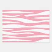 Cute Pink Stripe Collectie Girly Decoupage Inpakpapier Vel (Voorkant 3)