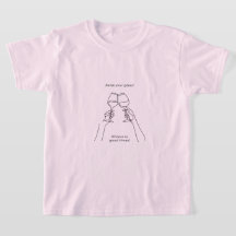 Cute Pink T-Shirt | Girly Aesthetic Shirt