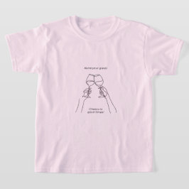 Cute Pink T-Shirt | Girly Aesthetic Shirt