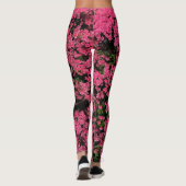 Cute Pink Tree Pattern Girly Leggings (Achterkant)