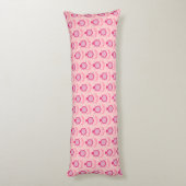 Cute Pink Turtle Babe Body Pillow Lichaamskussen (Achterkant (Verticaal))