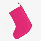Cute Pink Turtle Babe Custom Stocking Kleine Kerstsok (Achterkant (Hangend))