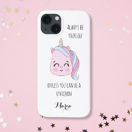 Cute Pink Unicorn Case-Mate iPhone Case