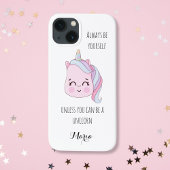 Cute Pink Unicorn Case-Mate iPhone Case
