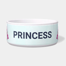 Cute Pink Unicorn met Wings Voerbakje