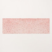 Cute Pink Unicorn Speckles Gepersonaliseerd Yogamat (Achterkant (horizontaal))