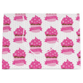 CUTE PINK VALENTIJNSDAG CUPCAKES GROOT CADEAUZAKJE (Voorkant)