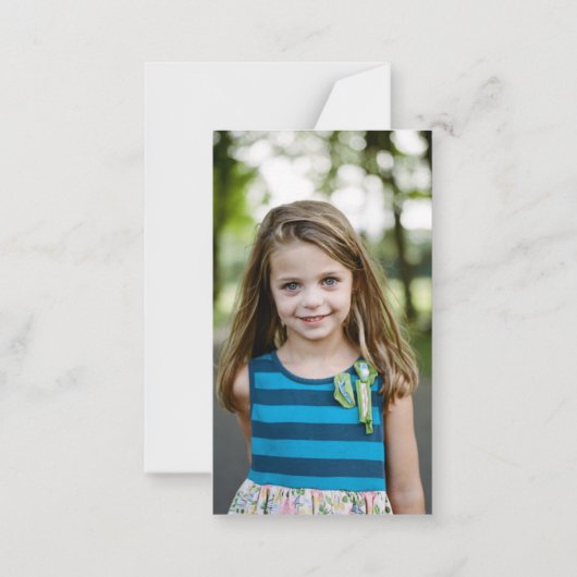 Cute Pink Valentijnse klaslokaal fotokaart van Don Notitiekaartje (Achterkant)