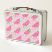 Cute Pink Watermelon Pattern (Achterkant)