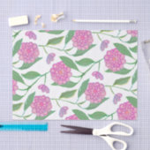 Cute Pink Waterverf Liberty Floral Pattern Girly Tissuepapier (Craft)