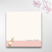 Cute Pink Yellow Guinee Illustratie Post-it® Notes