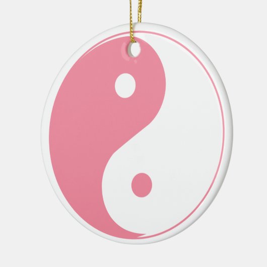 Cute Pink Yin & Yang Ornament (Links)