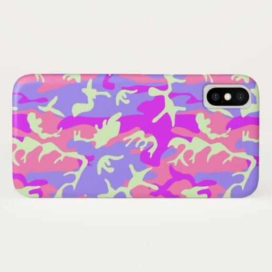 Cute pinky digital camouflage patroon Case-Mate iPhone case (Achterkant (horizontaal))